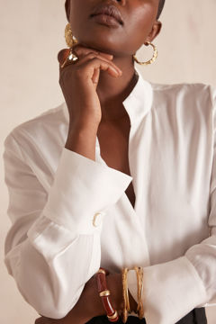 Picture of BASILE SATIN BLOUSE